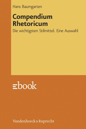 Compendium Rhetoricum von Baumgarten,  Hans