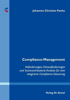 Compliance-Management von Panitz,  Johannes Christian