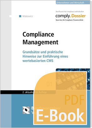 Compliance Management (E-Book) von Makowicz,  Bartosz