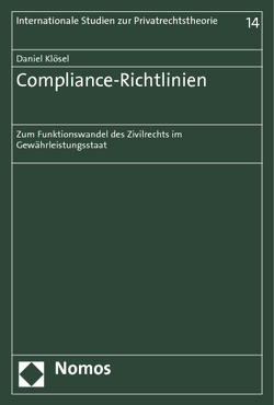 Compliance-Richtlinien von Klösel,  Daniel