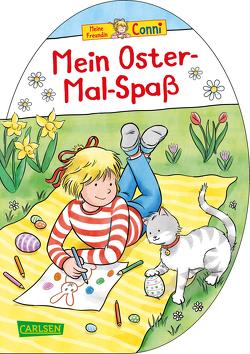 Conni Gelbe Reihe (Beschäftigungsbuch): Mein Oster-Mal-Spaß von Sörensen,  Hanna, Velte,  Ulrich