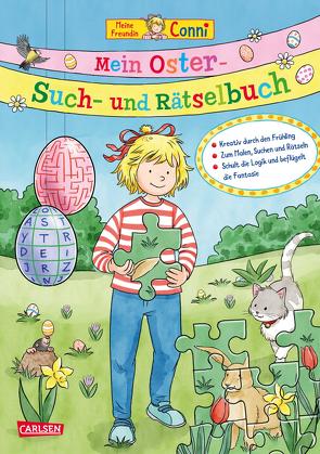 Conni Gelbe Reihe (Beschäftigungsbuch): Mein Oster-Such- und Rätselbuch von Sörensen,  Hanna, Velte,  Ulrich