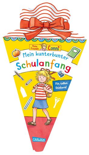 Conni Gelbe Reihe (Beschäftigungsbuch): Schultüte: Mein supertoller Schulanfang von Sörensen,  Hanna, Velte,  Ulrich