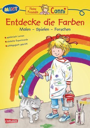 Conni Gelbe Reihe (Beschäftigungsbuch): MINT – Entdecke die Farben von Sörensen,  Hanna, Velte,  Ulrich