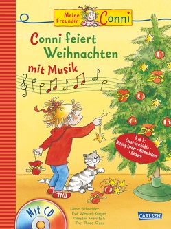 Conni Musicalbuch: Conni feiert Weihnachten mit Musik von Gerlitz,  Carsten, Schneider,  Liane, THE THREE GEES, Wenzel-Bürger,  Eva