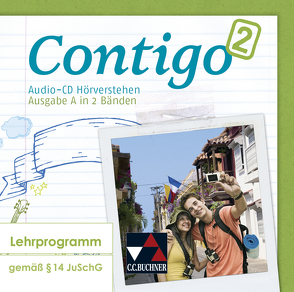 Contigo A / Contigo A Audio-CD Hörverstehen 2 von Duncker,  Mónica, Freudenstein,  Martha, Hammer,  Eva-Maria, Heinrich,  Cora, Petersen-Silberg,  Christine, Schöttler,  Anke, Steinhauer,  Britta