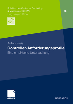 Controller-Anforderungsprofile von Preis,  Anton