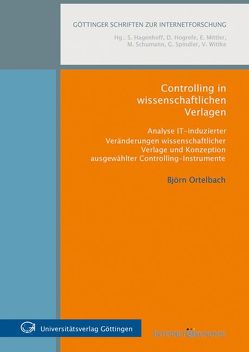 Controlling in wissenschaftlichen Verlagen von Ortelbach,  Björn