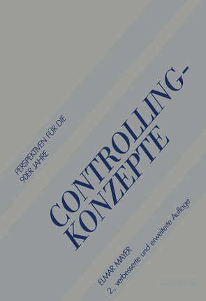 Controlling-Konzepte von Mayer,  Elmar