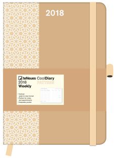 Cool Diary PATTERN Saddle Brown 2018