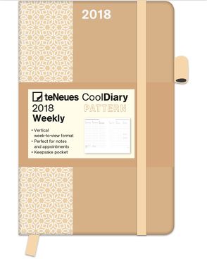 Cool Diary PATTERN Saddle Brown 2018