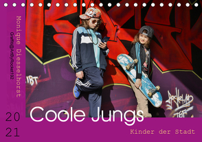 Coole Jungs. Kinder der Stadt (Tischkalender 2021 DIN A5 quer) von Diesselhorst,  Monique