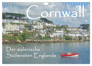 Cornwall. Der malerische Südwesten Englands (Wandkalender 2024 DIN A4 quer), CALVENDO Monatskalender von Berger,  Anita