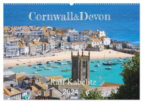 Cornwall & Devon 2024 (Wandkalender 2024 DIN A2 quer), CALVENDO Monatskalender von Kabelitz,  Ralf