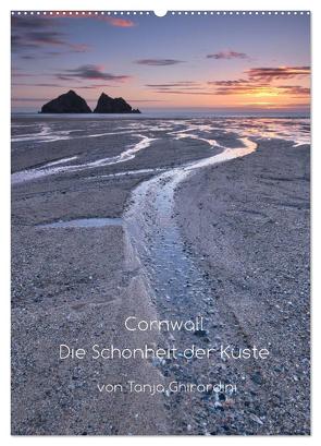 Cornwall – Die Schönheit der Küste (Wandkalender 2024 DIN A2 hoch), CALVENDO Monatskalender von Ghirardini,  Tanja