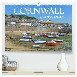 Cornwall. Terminkalender (hochwertiger Premium Wandkalender 2024 DIN A2 quer), Kunstdruck in Hochglanz von Berger,  Anita