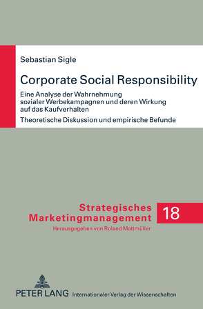 Corporate Social Responsibility von Sigle,  Sebastian