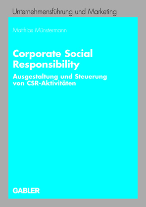 Corporate Social Responsibility von Münstermann,  Matthias