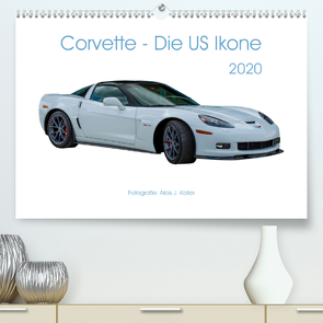 Corvette – Die US Ikone 2020CH-Version (Premium, hochwertiger DIN A2 Wandkalender 2020, Kunstdruck in Hochglanz) von J. Koller,  Alois