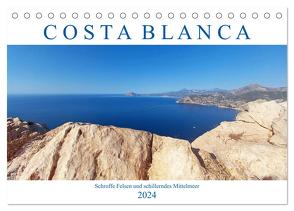 Costa Blanca. Schroffe Felsen und schillerndes Mittelmeer (Tischkalender 2024 DIN A5 quer), CALVENDO Monatskalender von M. Laube,  Lucy