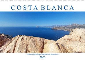Costa Blanca. Schroffe Felsen und schillerndes Mittelmeer (Wandkalender 2023 DIN A2 quer) von M. Laube,  Lucy