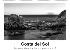 Costa del Sol Impressionen in schwarzweiß (Wandkalender 2021 DIN A2 quer) von Knappmann,  Britta