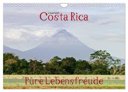 Costa Rica – Pure Lebensfreude (Wandkalender 2024 DIN A4 quer), CALVENDO Monatskalender von boeTtchEr,  U