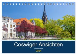 Coswiger Ansichten (Tischkalender 2024 DIN A5 quer), CALVENDO Monatskalender von Hanke,  Gabriele