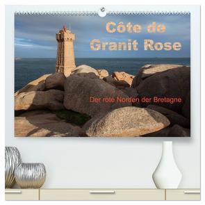 Côte de Granit Rose – Der rote Norden der Bretagne (hochwertiger Premium Wandkalender 2024 DIN A2 quer), Kunstdruck in Hochglanz von Benoît,  Etienne