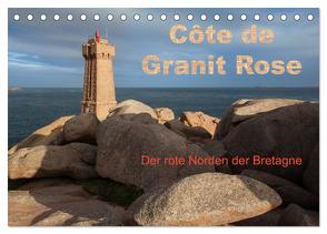 Côte de Granit Rose – Der rote Norden der Bretagne (Tischkalender 2024 DIN A5 quer), CALVENDO Monatskalender von Benoît,  Etienne