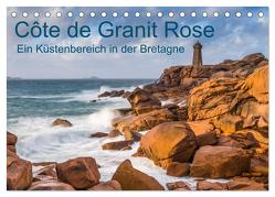 Côte de Granit Rose – Ein Küstenbereich in der Bretagne (Tischkalender 2024 DIN A5 quer), CALVENDO Monatskalender von Hoffmann,  Klaus