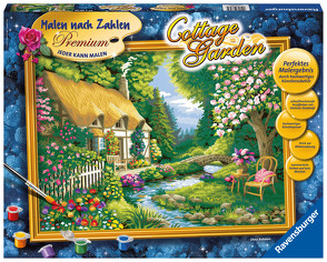 Ravensburger Malen nach Zahlen 28843 – Cottage Garden – ab 14 Jahren