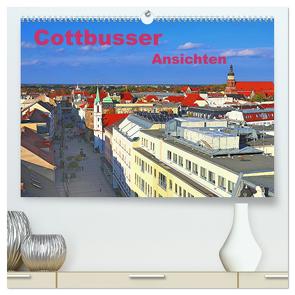 Cottbusser Ansichten (hochwertiger Premium Wandkalender 2024 DIN A2 quer), Kunstdruck in Hochglanz von Witkowski,  Bernd