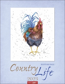 Country Life Kalender 2023. Wandkalender mit liebevoll gestalteten Tierbildern der Illustratorin und Zoologin Hannah Dale. Kunstvoller Tierkalender 2023 im Format 34×44 cm. von Dale,  Hannah, Weingarten