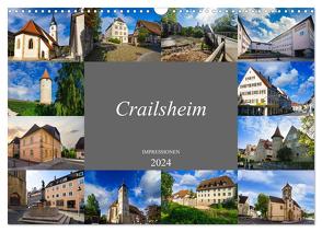 Crailsheim Impressionen (Wandkalender 2024 DIN A3 quer), CALVENDO Monatskalender von Meutzner,  Dirk