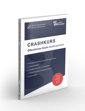 CRASHKURS Öffentliches Recht – Niedersachsen von Dirk,  Kues, Dirk,  Müllmann