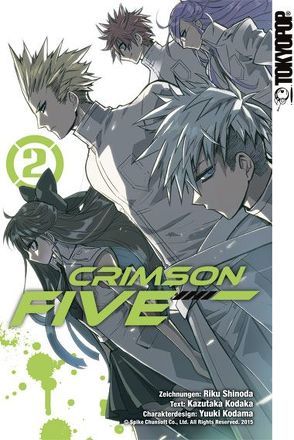 Crimson Five 02 von Kodaka,  Kazutaka, Kodama,  Yuuki, Shinoda,  Riku