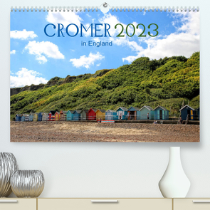 Cromer in England 2023 (Premium, hochwertiger DIN A2 Wandkalender 2023, Kunstdruck in Hochglanz) von May,  Ela