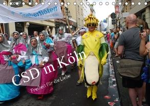 CSD in Köln – Freiheit für die Liebe (Tischkalender 2018 DIN A5 quer) von Groos,  Ilka