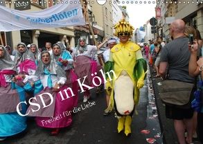 CSD in Köln – Freiheit für die Liebe (Wandkalender 2018 DIN A3 quer) von Groos,  Ilka