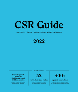 CSR Guide 2022 von Fembek,  Michael