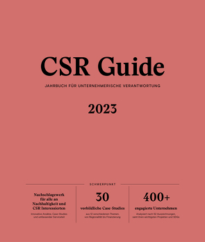 CSR Guide 2023 von Fembek,  Michael