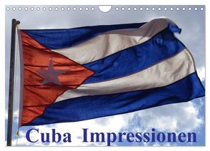 Cuba Impressionen (Wandkalender 2024 DIN A4 quer), CALVENDO Monatskalender von Gorke,  Volkmar