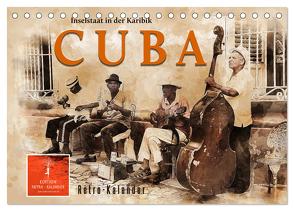 Cuba – Inselstaat in der Karibik (Tischkalender 2024 DIN A5 quer), CALVENDO Monatskalender von Roder,  Peter