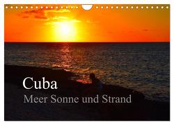 Cuba Meer Sonne und Strand (Wandkalender 2024 DIN A4 quer), CALVENDO Monatskalender von Janusz,  Fryc