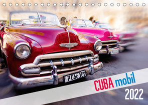 Cuba mobil – Kuba Autos (Tischkalender 2022 DIN A5 quer) von Tuschy,  Micha