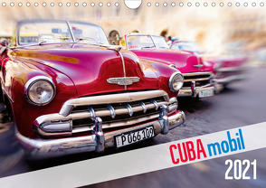 Cuba mobil – Kuba Autos (Wandkalender 2021 DIN A4 quer) von Tuschy,  Micha