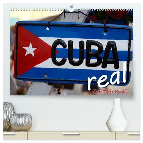 Cuba Real – Vielfalt der Karibik (hochwertiger Premium Wandkalender 2024 DIN A2 quer), Kunstdruck in Hochglanz von Thiel,  Elmar