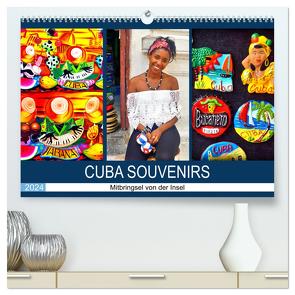 CUBA SOUVENIRS – Mitbringsel von der Insel (hochwertiger Premium Wandkalender 2024 DIN A2 quer), Kunstdruck in Hochglanz von von Loewis of Menar,  Henning