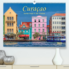 Curaçao – bunte Insel in der Karibik (Premium, hochwertiger DIN A2 Wandkalender 2022, Kunstdruck in Hochglanz) von Roder,  Peter